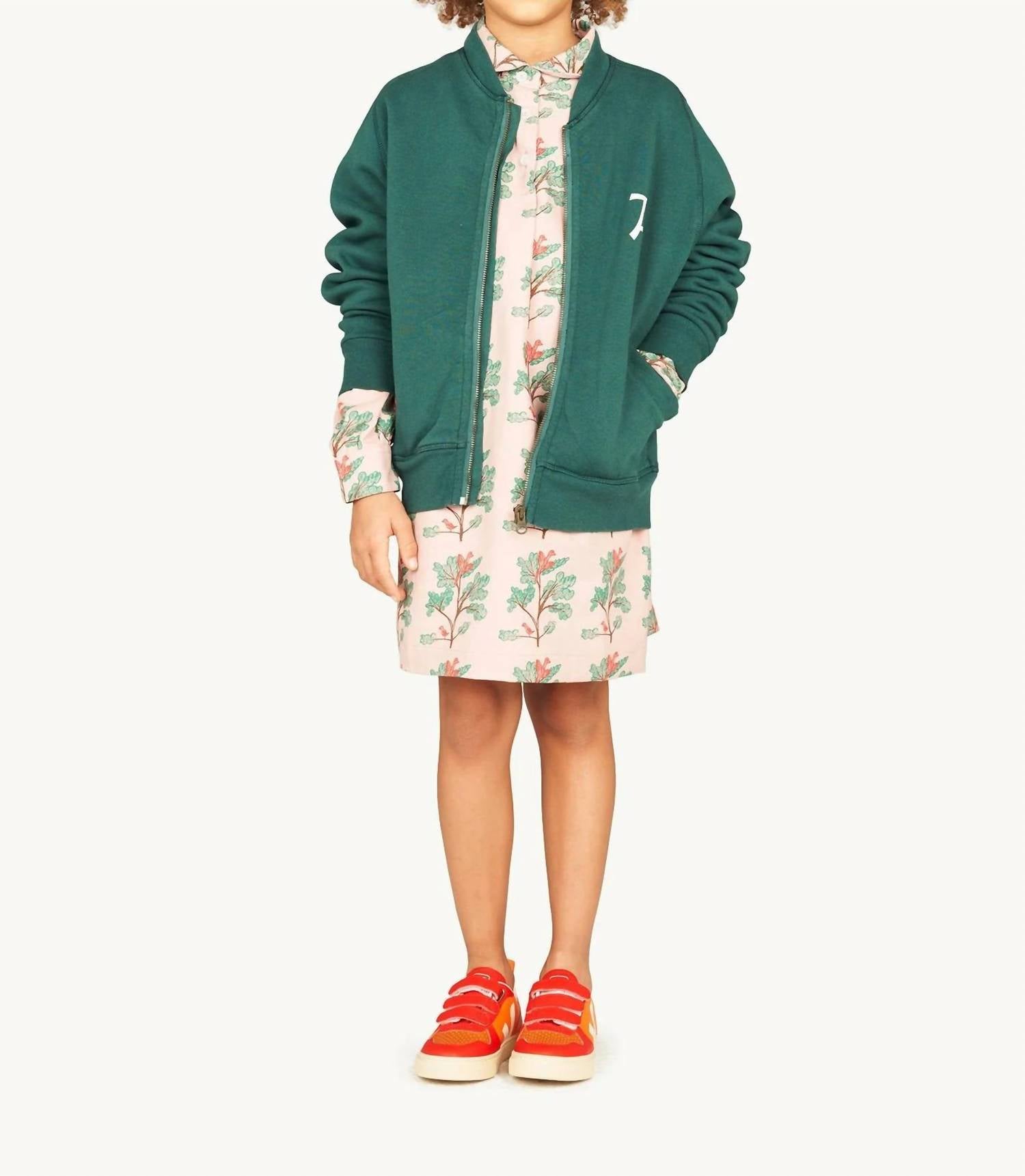 Детская толстовка Zebra в темно-зеленом цвете The Animals Observatory
Детская толстовка Zebra в темно-зеленом цвете The Animals Observatory