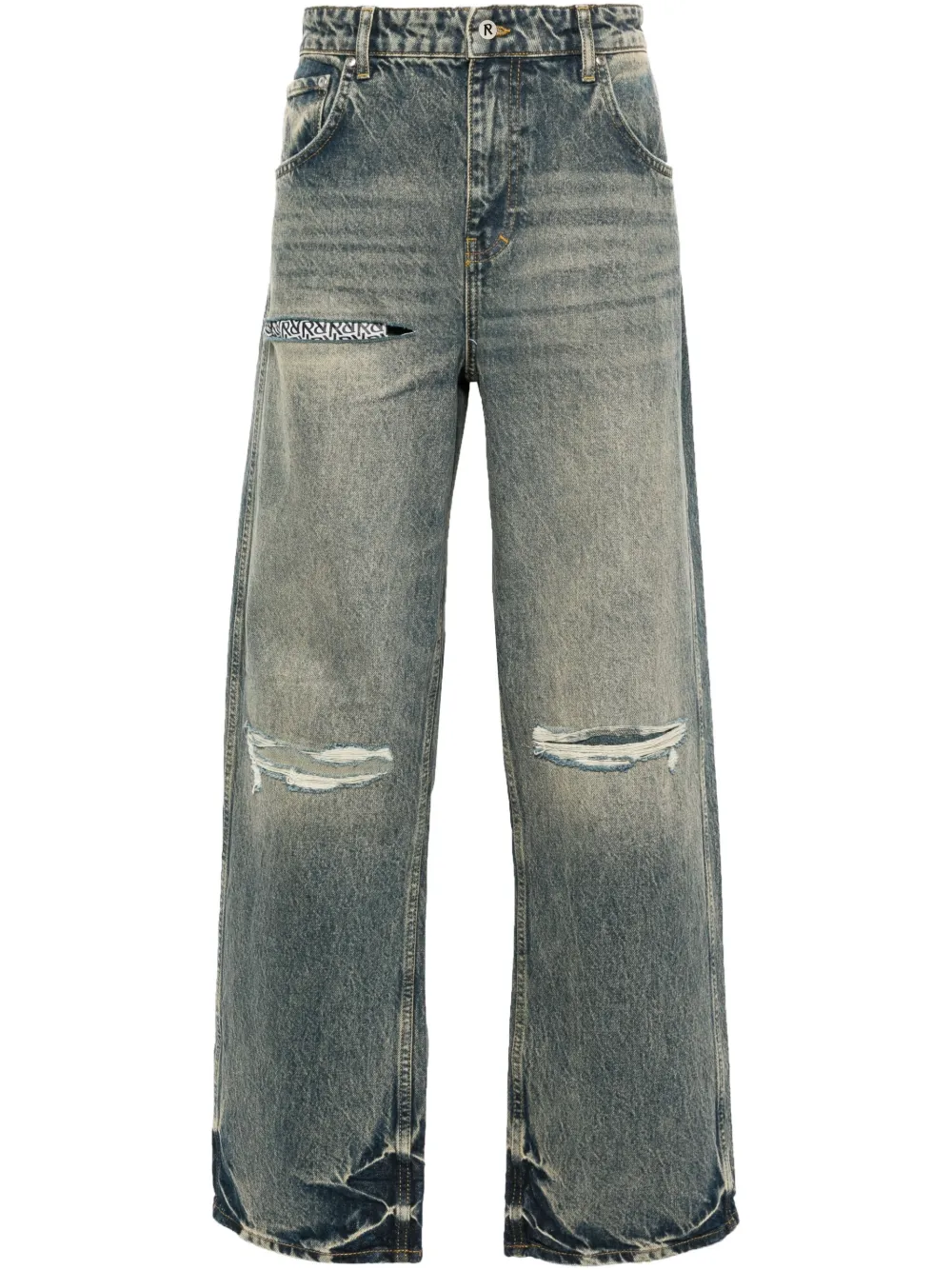 Джинсы R3D Destroyer свободного кроя Represent, синий
Джинсы R3D Destroyer свободного кроя Represent, синий