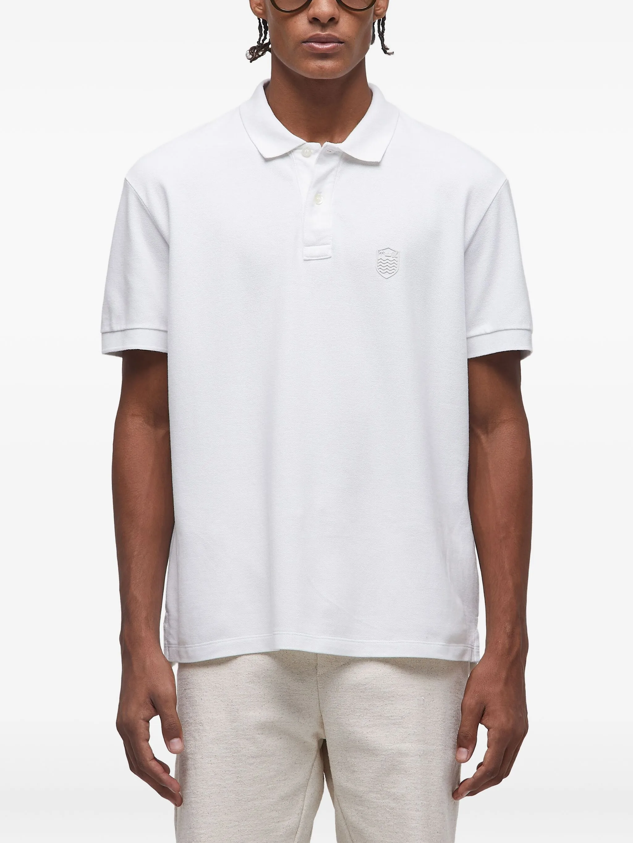 Рубашка поло с тисненым логотипом Osklen, белый
Рубашка поло с тисненым логотипом Osklen, белый