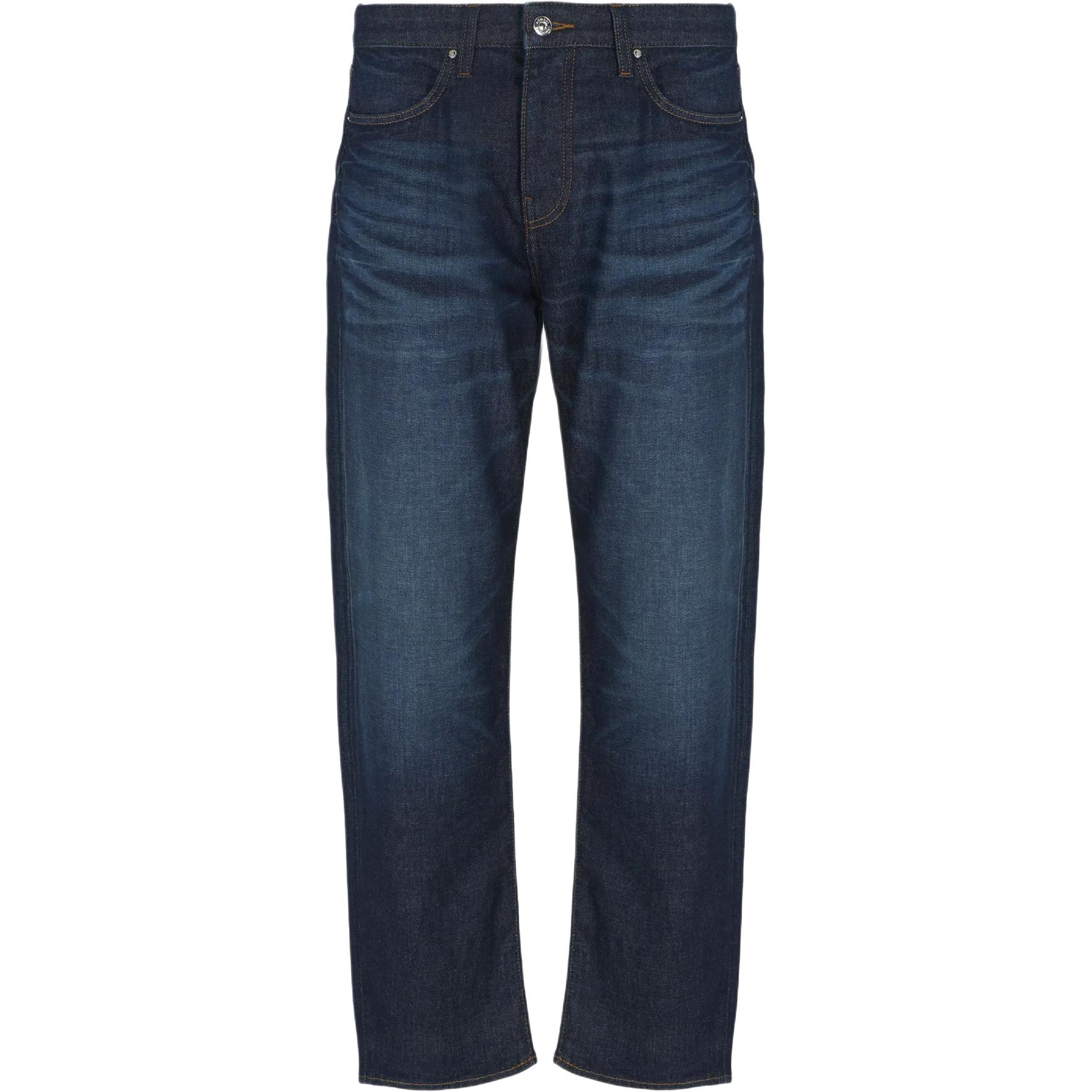 Джинсы прямого кроя с нашивкой-логотипом ARMANI EXCHANGE, синий
Джинсы прямого кроя с нашивкой-логотипом ARMANI EXCHANGE, синий