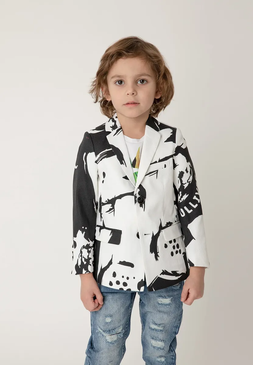Куртка Gulliver с эффектным принтом, черно-белый
Куртка Gulliver с эффектным принтом, черно-белый
