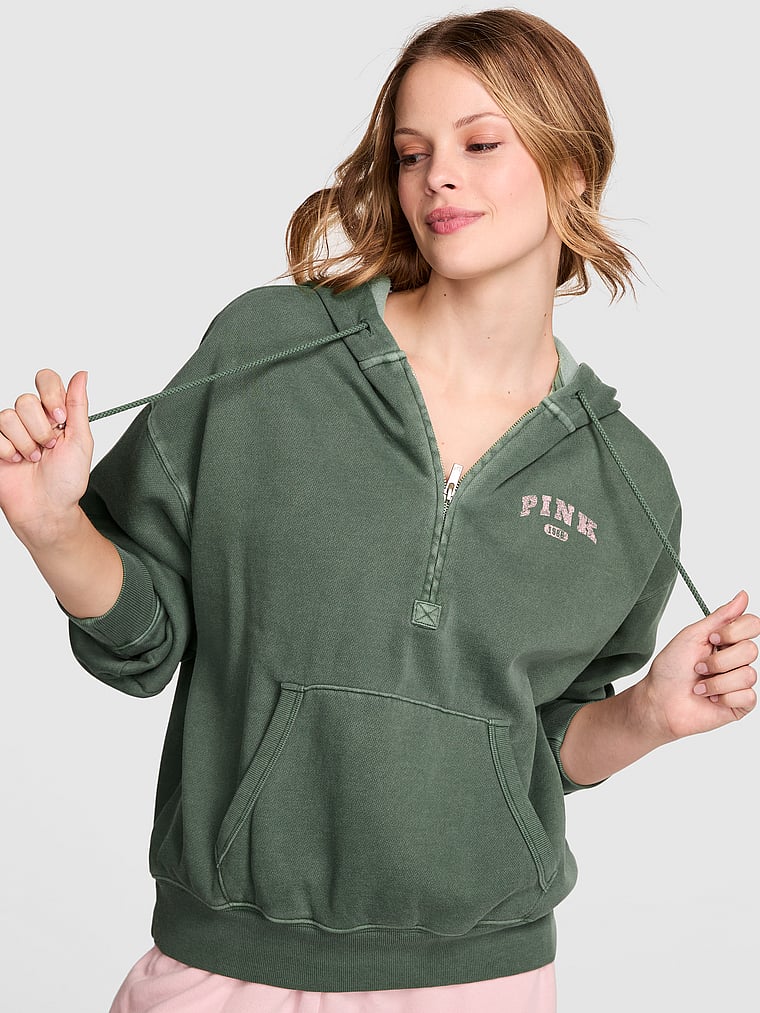 Толстовка с капюшоном Ivy Fleece Campus с застежкой-молнией на половину длины Pink, цвет wild thyme
Толстовка с капюшоном Ivy Fleece Campus с застежкой-молнией на половину длины Pink, цвет wild thyme
