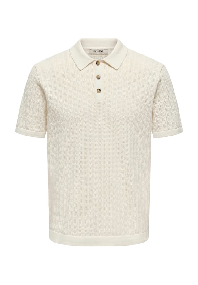 Хлопковая рубашка-поло Only & Sons, цвет 187201 egret
Хлопковая рубашка-поло Only & Sons, цвет 187201 egret