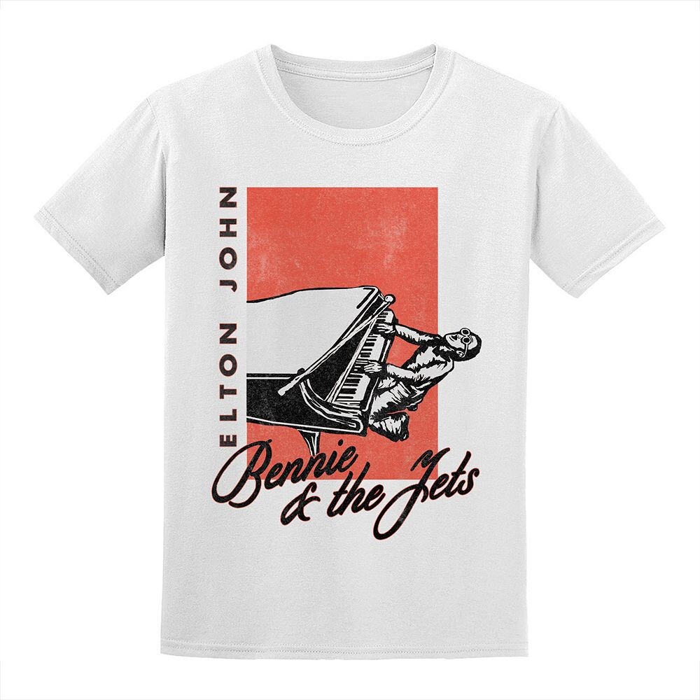 Мужская футболка Элтона Джона Licensed Character, белый
Мужская футболка Элтона Джона Licensed Character, белый