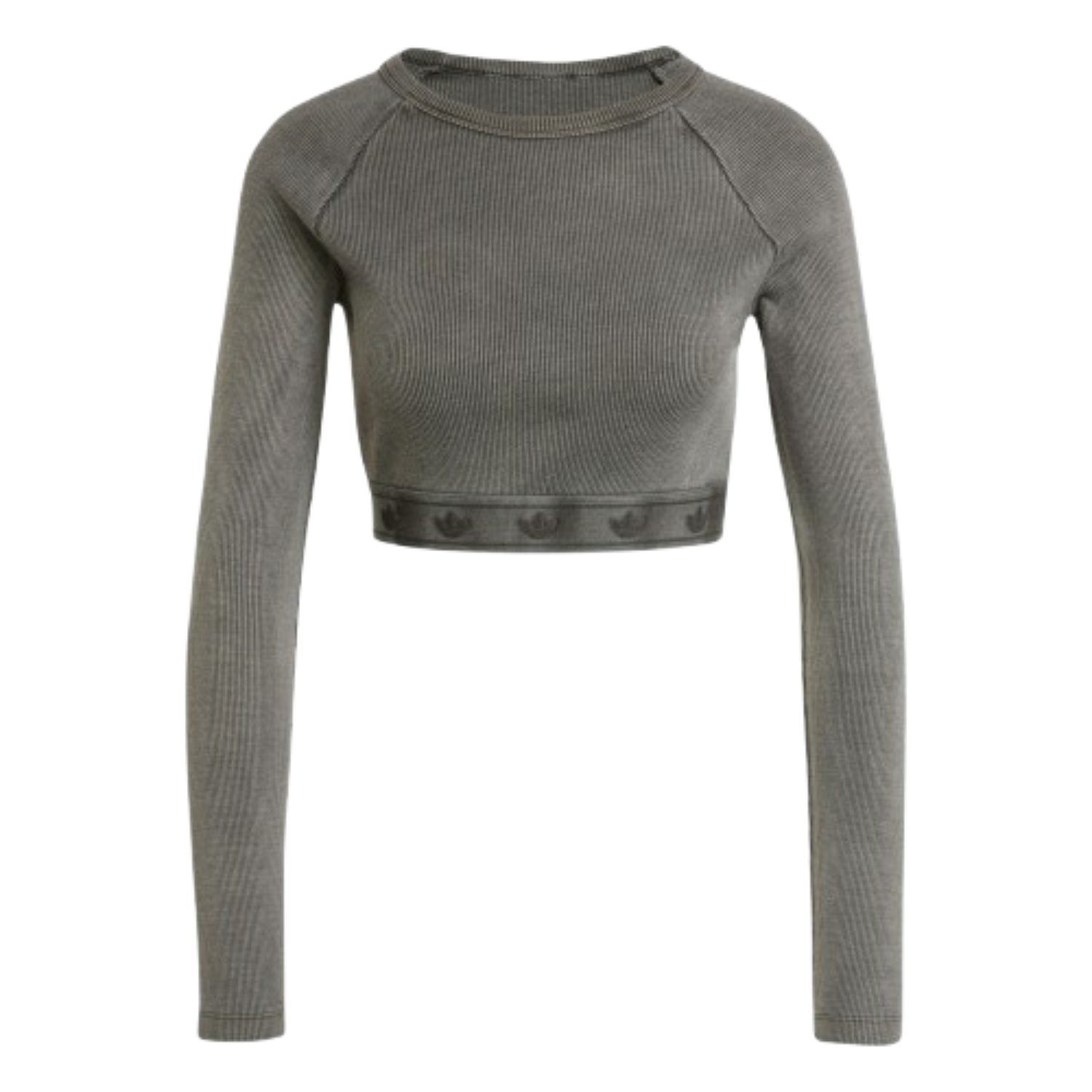 (WMNS) Укороченный топ Adidas с длинными рукавами в рубчик, черный
(WMNS) Укороченный топ Adidas с длинными рукавами в рубчик, черный