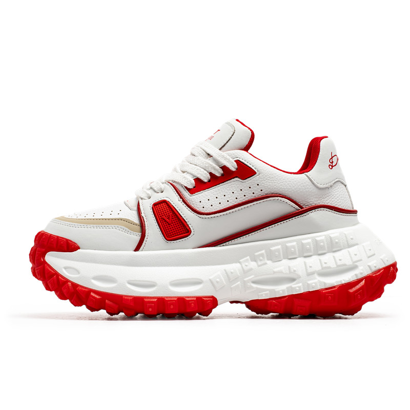 Противоскользящие и износостойкие дышащие низкие массивные кроссовки для мужчин JANECO, White
Противоскользящие и износостойкие дышащие низкие массивные кроссовки для мужчин JANECO, White