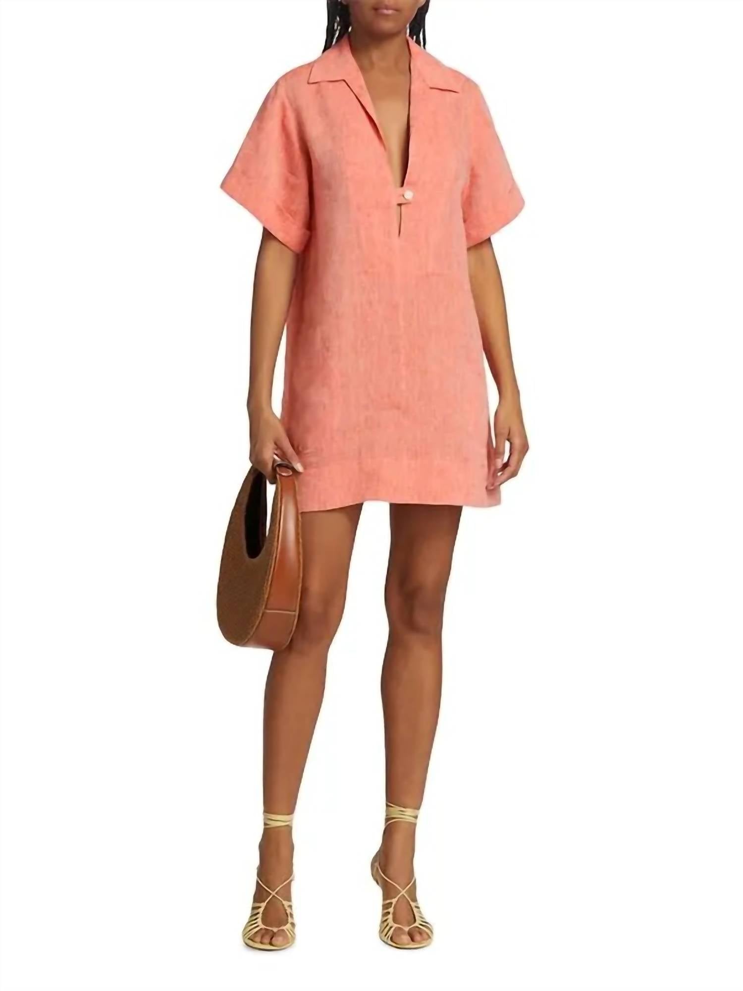 Платье-мини Pop Over в красном меланжевом цвете Matthew Bruch
Платье-мини Pop Over в красном меланжевом цвете Matthew Bruch