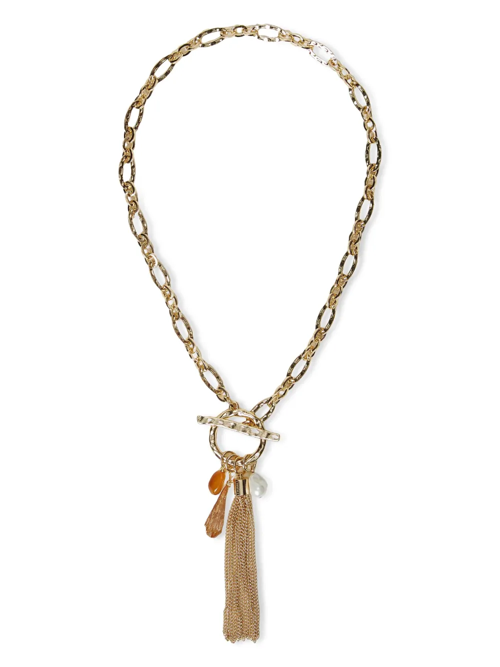 Цепочка на шею с кисточкой TWINSET, золотой
Цепочка на шею с кисточкой TWINSET, золотой