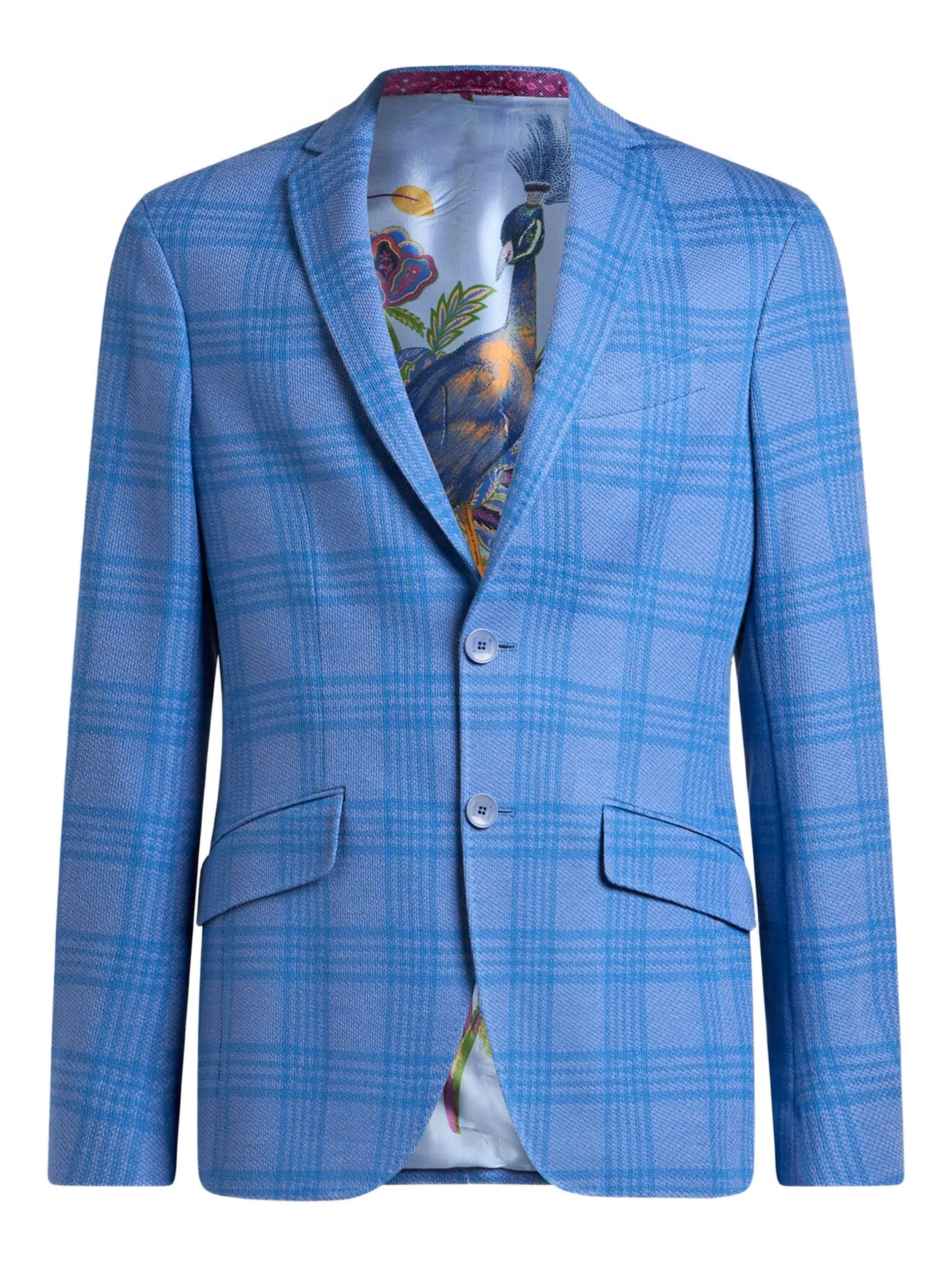 Жаккардовый блейзер в клетку Prince of Wales Etro, синий
Жаккардовый блейзер в клетку Prince of Wales Etro, синий