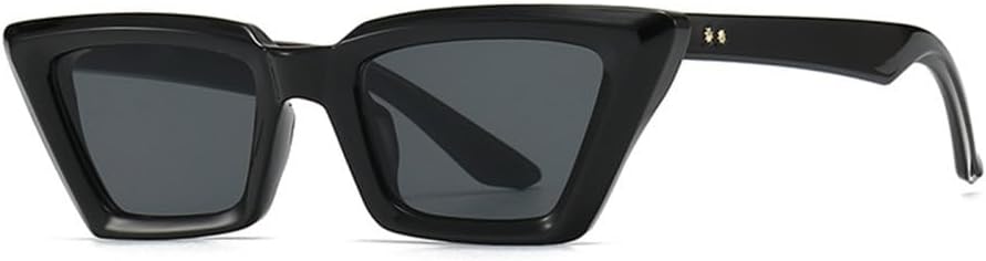 Модные солнцезащитные очки «кошачий глаз» для женщин, винтажные черные солнцезащитные очки для мужчин, солнцезащитные очки для вождения, защита от УФ-излучения UV400 TYUVIVO, Black Grey
Модные солнцезащитные очки «кошачий глаз» для женщин, винтажные черные солнцезащитные очки для мужчин, солнцезащитные очки для вождения, защита от УФ-излучения UV400 TYUVIVO, Black Grey