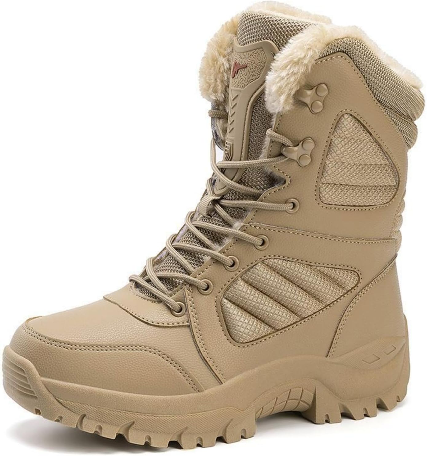 Мужские зимние походные снежные ботинки с утеплителем, водонепроницаемые, противоскользящие для ходьбы на улице Macefil, коричневый
Мужские зимние походные снежные ботинки с утеплителем, водонепроницаемые, противоскользящие для ходьбы на улице Macefil, коричневый