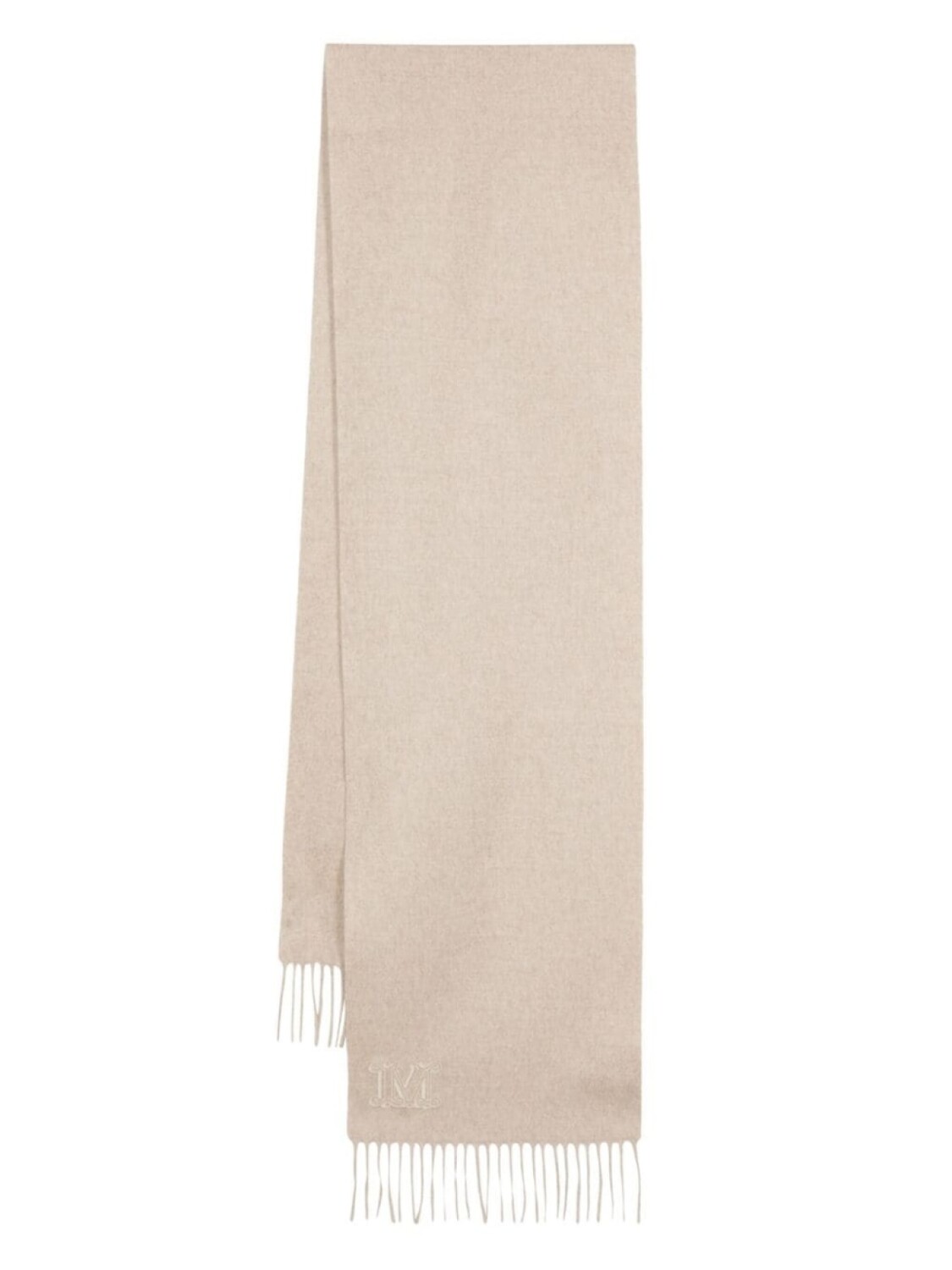 Кашемировый шарф с бахромой Max Mara, бежевый
Кашемировый шарф с бахромой Max Mara, бежевый