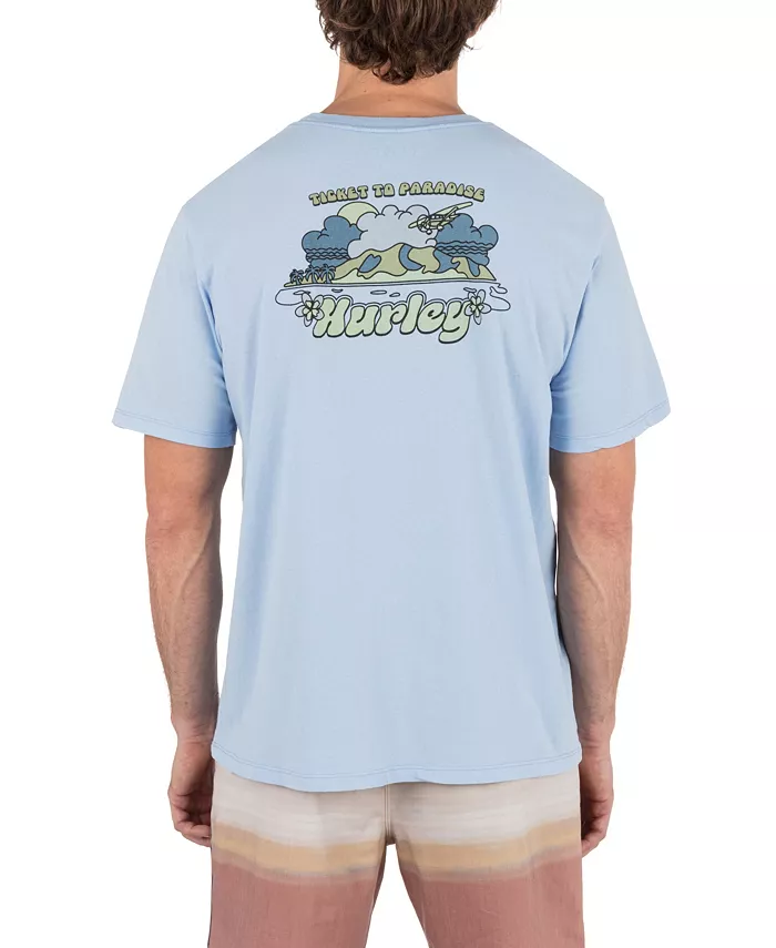 Мужская футболка Visitor с коротким рукавом Hurley, синий
Мужская футболка Visitor с коротким рукавом Hurley, синий