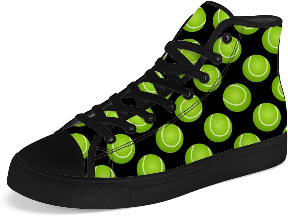 Кеды на высокой подошве chebing с рисунком теннисного мяча, высокие кроссовки на шнуровке, повседневная обувь, подарок для мужчин и женщин, черный/зеленый
Кеды на высокой подошве chebing с рисунком теннисного мяча, высокие кроссовки на шнуровке, повседневная обувь, подарок для мужчин и женщин, черный/зеленый