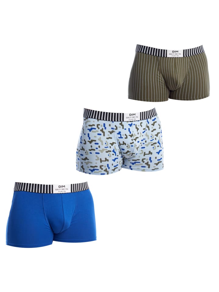 Комплект из 3 штук: боксерские трусы DIM
Комплект из 3 штук: боксерские трусы DIM