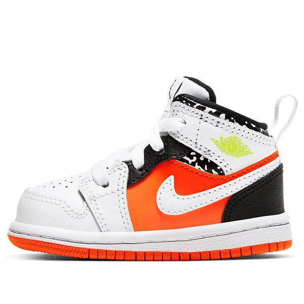 Кроссовки 1 средние Air Jordan, черный 
Кроссовки 1 средние Air Jordan, черный