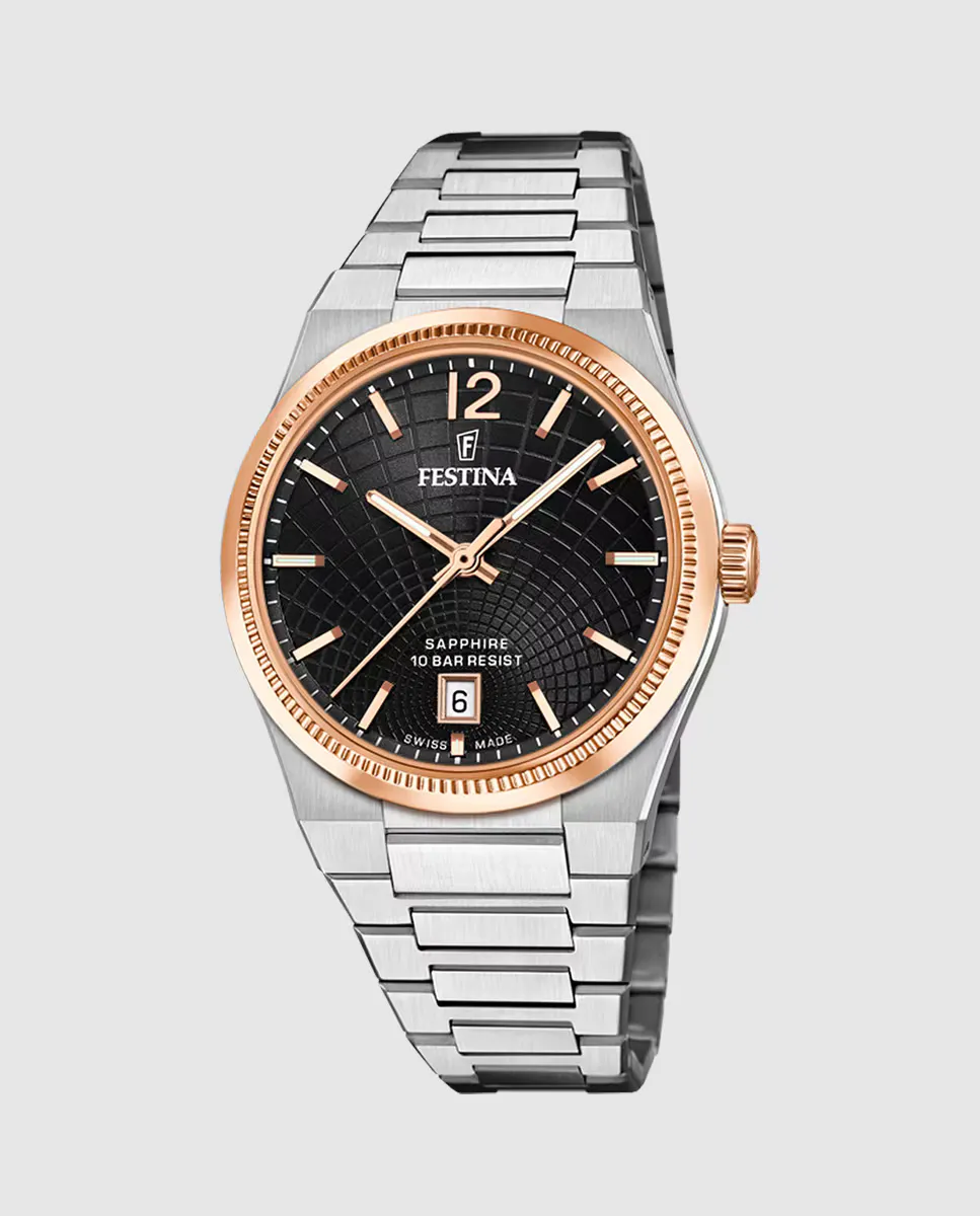 F20066/4 Женские часы Rivé из серебряной стали швейцарского производства Festina, серебряный
F20066/4 Женские часы Rivé из серебряной стали швейцарского производства Festina, серебряный