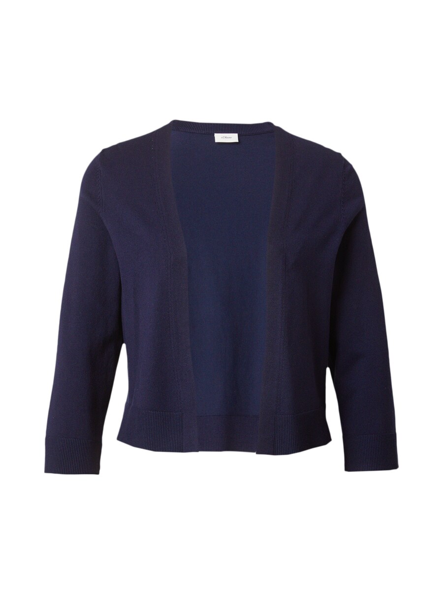 Вязаный кардиган s.Oliver BLACK LABEL, темно-синий
Вязаный кардиган s.Oliver BLACK LABEL, темно-синий