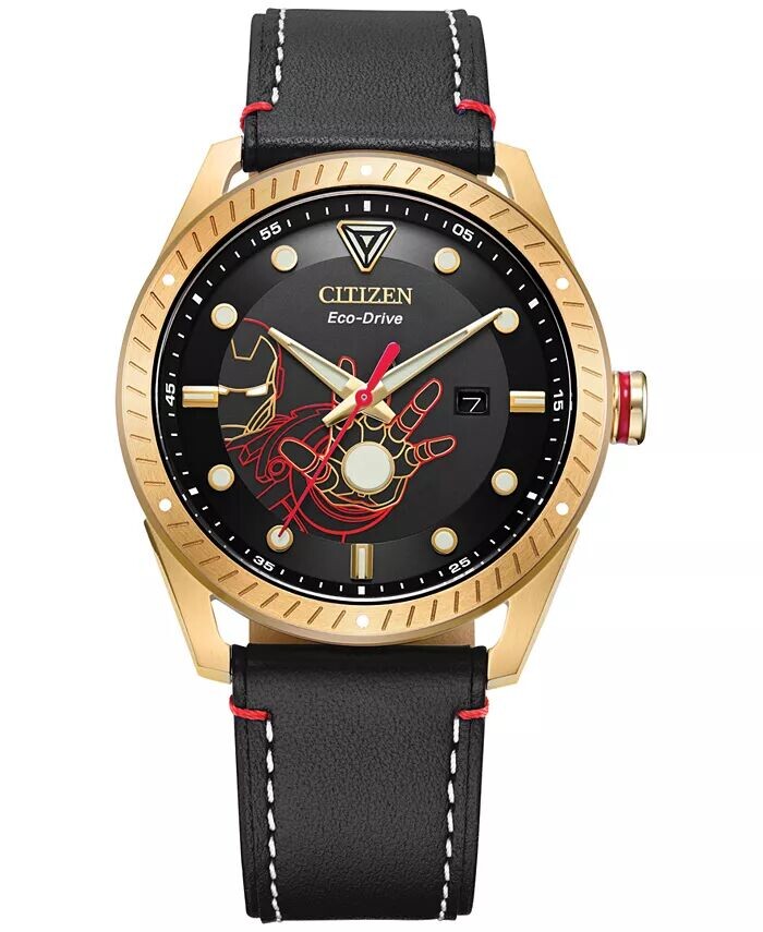 Часы Tony Stark с черным кожаным ремешком, 43 мм Citizen
Часы Tony Stark с черным кожаным ремешком, 43 мм Citizen