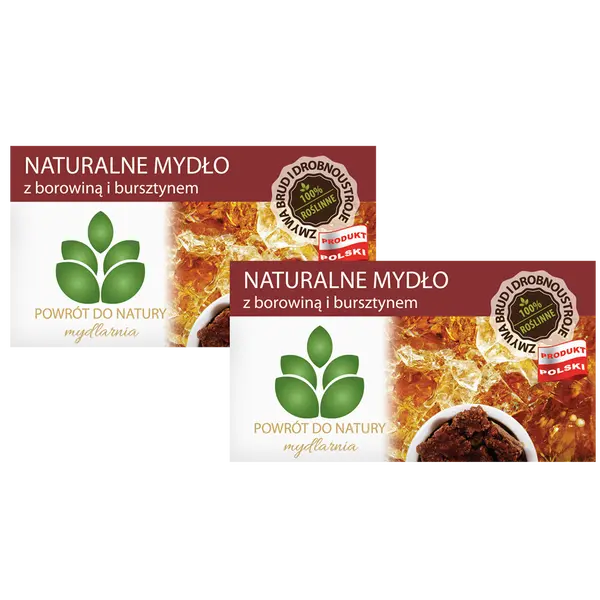 100% натуральное мыло на растительной основе с грязью и янтарем, 2 шт. Powrót Do Natury
100% натуральное мыло на растительной основе с грязью и янтарем, 2 шт. Powrót Do Natury