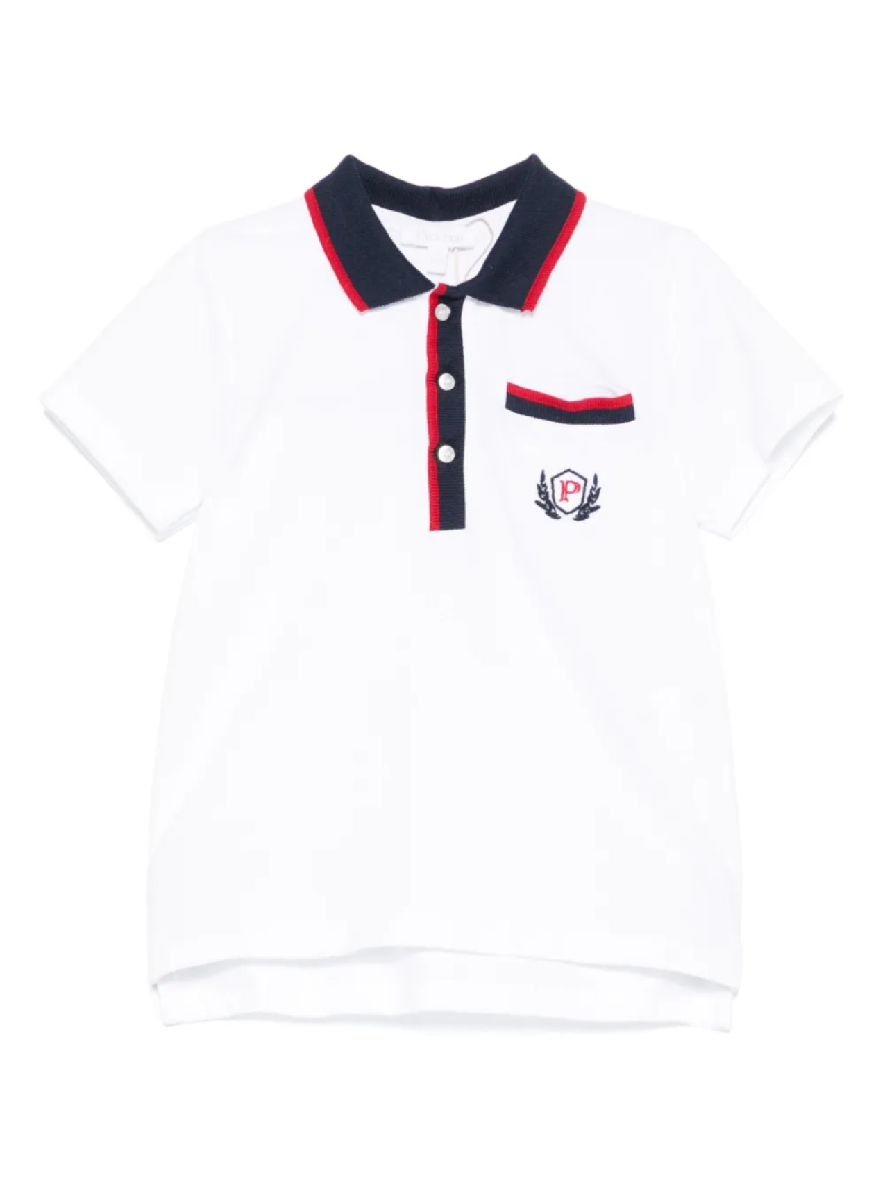 Рубашка поло с вышитым логотипом Patachou, белый
Рубашка поло с вышитым логотипом Patachou, белый