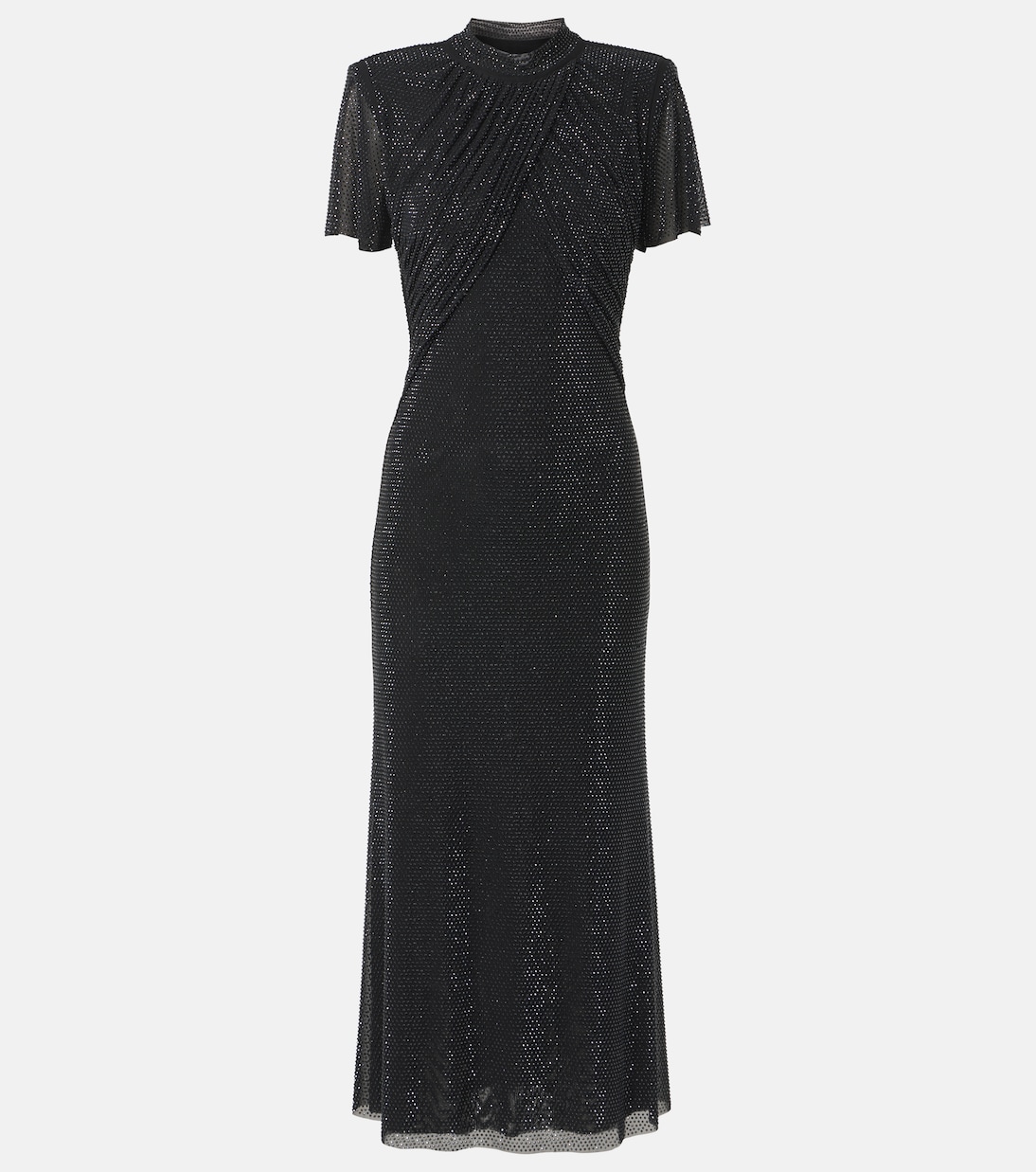 Платье миди, украшенное стразами Self-Portrait, черный
Платье миди, украшенное стразами Self-Portrait, черный