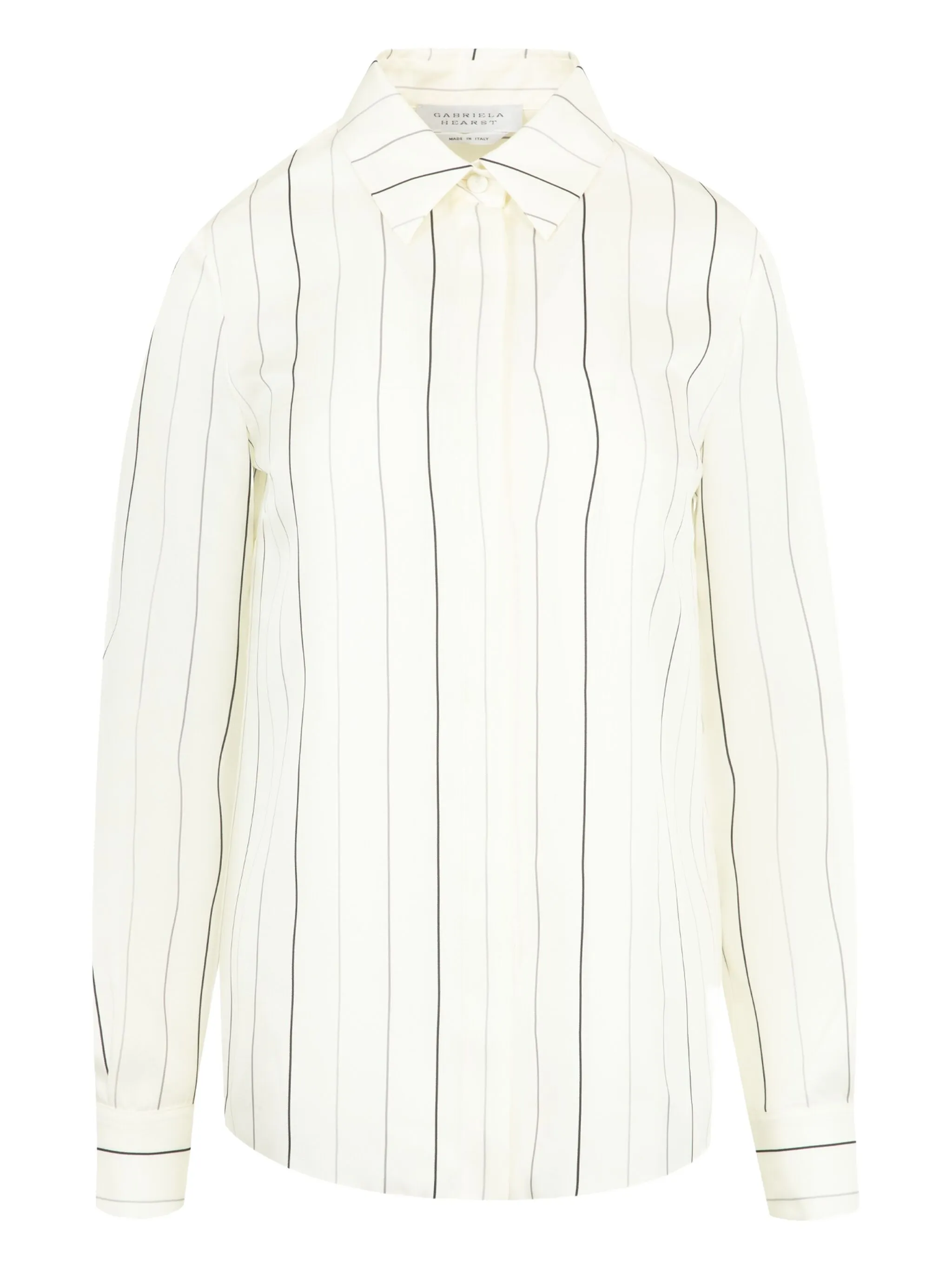 Рубашка Henri в полоску Gabriela Hearst, нейтральный
Рубашка Henri в полоску Gabriela Hearst, нейтральный