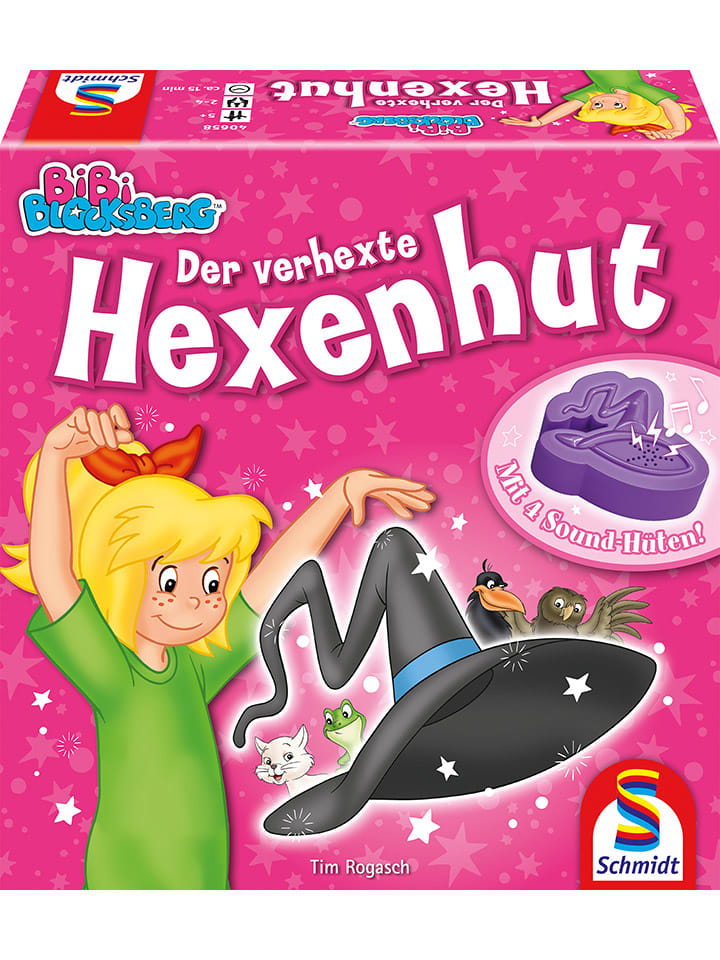 Настольная игра «Биби Блоксберг, шляпа заколдованной ведьмы» - для детей от 5 лет и старше Schmidt Spiele
Настольная игра «Биби Блоксберг, шляпа заколдованной ведьмы» - для детей от 5 лет и старше Schmidt Spiele