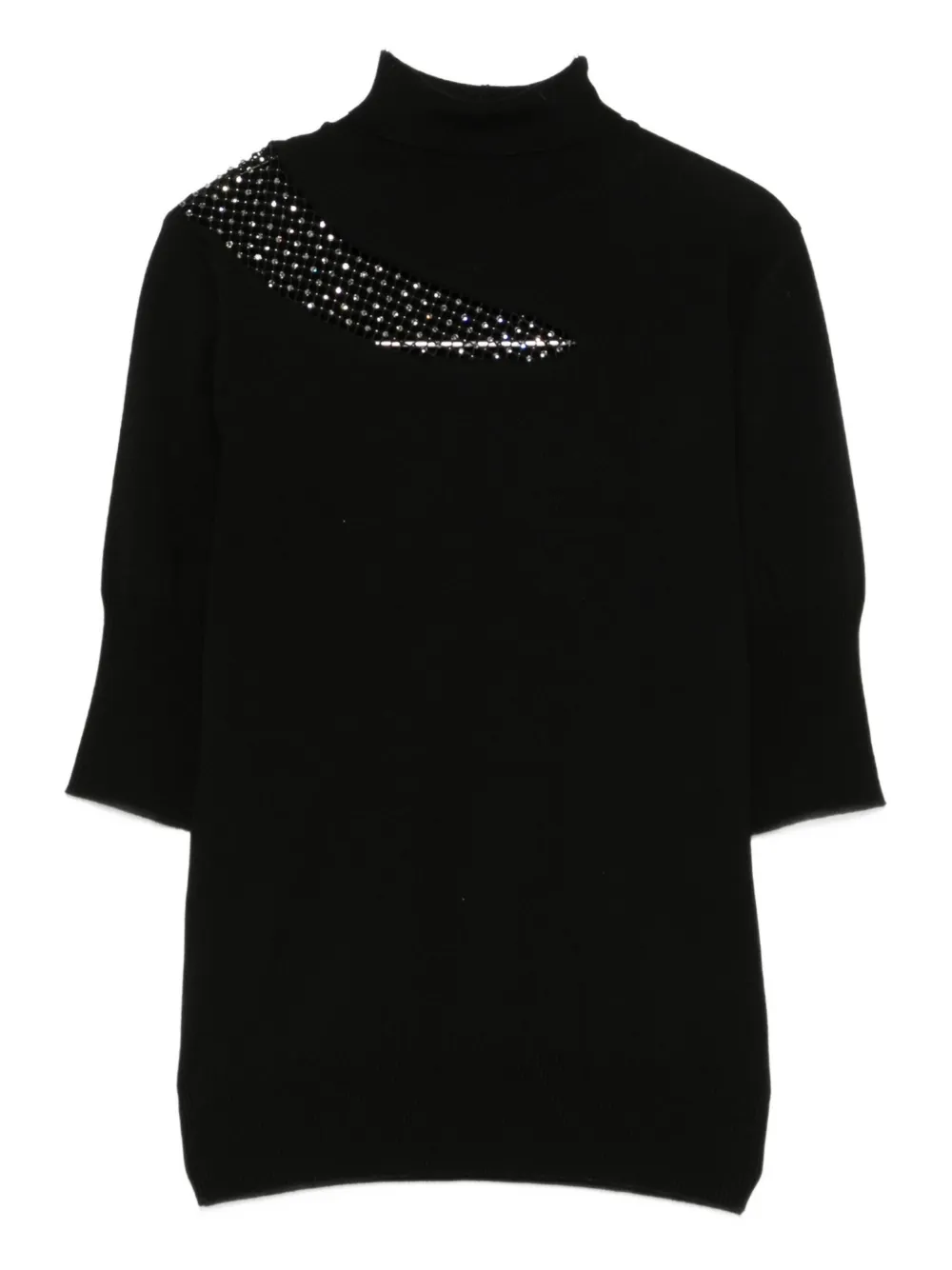 Топ с высоким воротником Genny, черный
Топ с высоким воротником Genny, черный