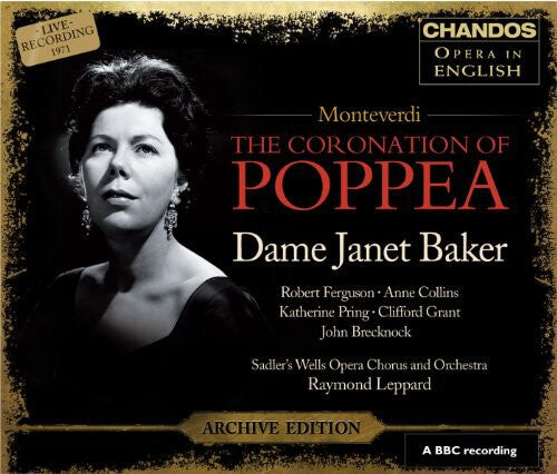 CD диск Monteverdi / Baker / Leppard / Sadlers Wells: Coronation of Poppea
CD диск Monteverdi / Baker / Leppard / Sadlers Wells: Coronation of Poppea