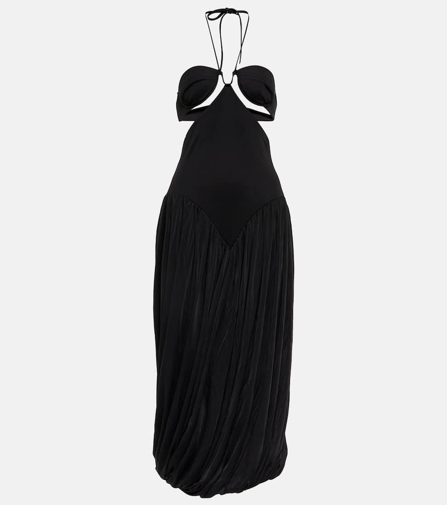 Платье миди с вырезом и бретелями-хомутом Stella McCartney
Платье миди с вырезом и бретелями-хомутом Stella McCartney