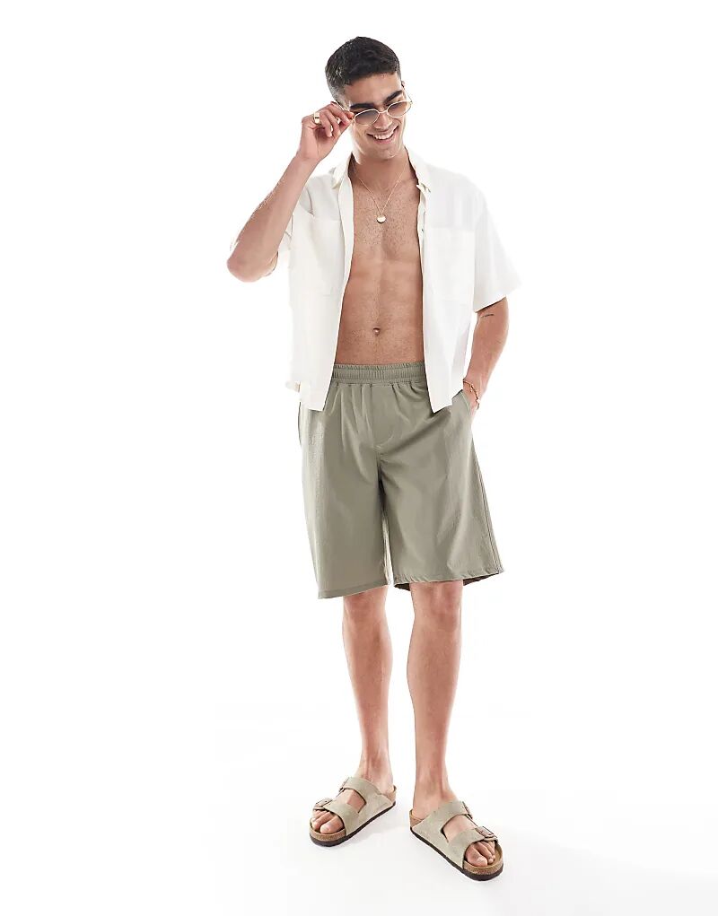 Длинные шорты для плавания ASOS DESIGN в цвете шалфей
Длинные шорты для плавания ASOS DESIGN в цвете шалфей