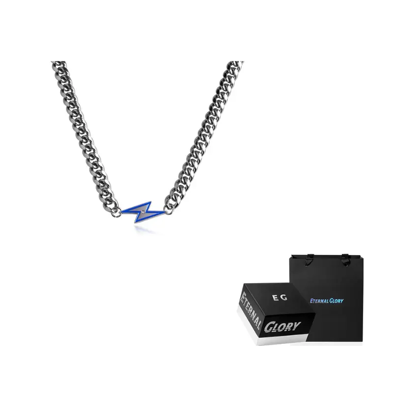 Титановая стальная цепь унисекс EternalGlory
Титановая стальная цепь унисекс EternalGlory