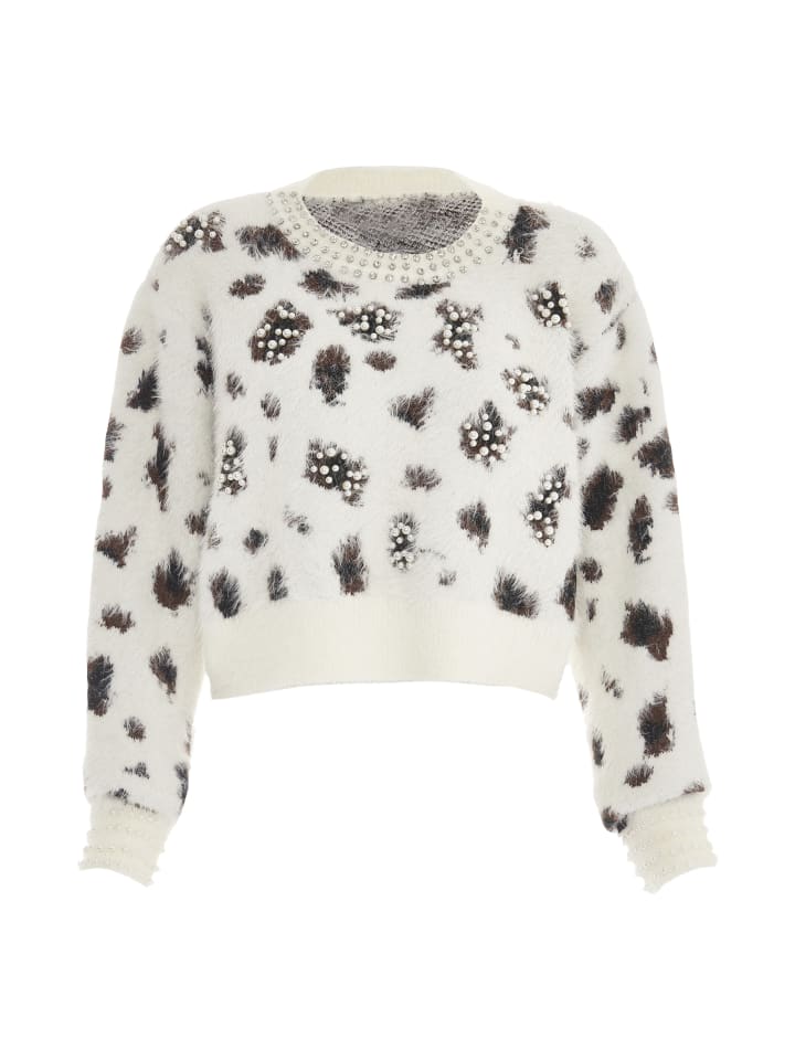 Женский вязаный свитер бежевого цвета faina
Женский вязаный свитер бежевого цвета faina