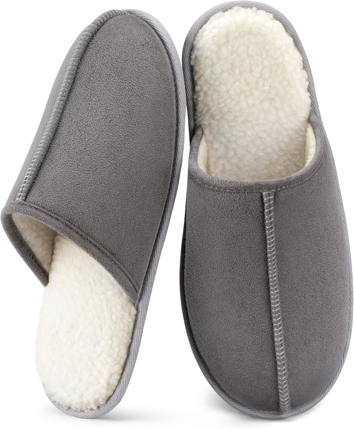 Мужские тапочки RockDove Drift из микрозамши с подкладкой из мягкой шерпы, стелькой с эффектом памяти и противоскользящей подошвой, серый
Мужские тапочки RockDove Drift из микрозамши с подкладкой из мягкой шерпы, стелькой с эффектом памяти и противоскользящей подошвой, серый