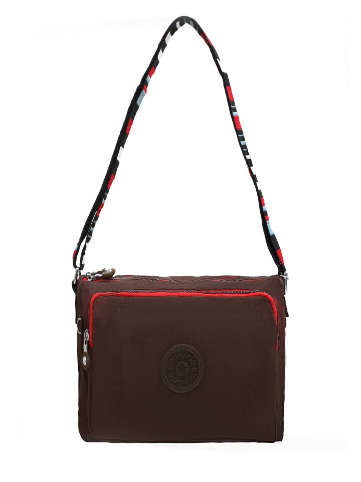 Наплечная сумка Mindesa, цвет kaffee mehrfarbig 
Наплечная сумка Mindesa, цвет kaffee mehrfarbig