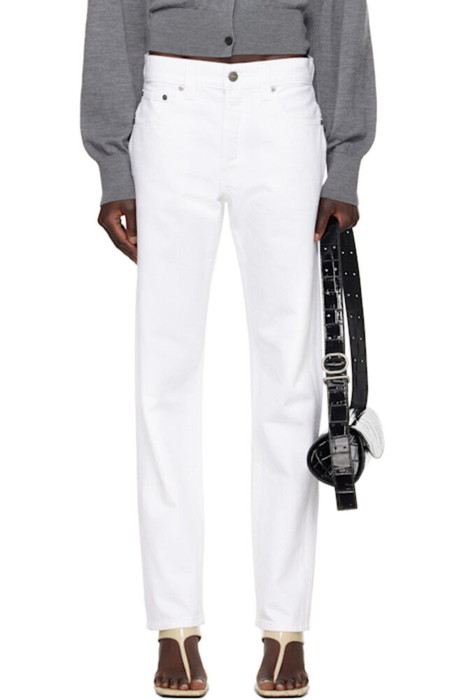 Белые джинсы Каллум KHAITE
Белые джинсы Каллум KHAITE