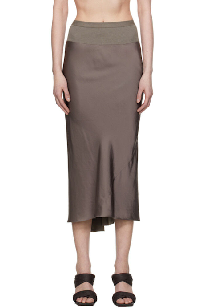 Серая юбка-миди Hollywood с косой талией Rick Owens
Серая юбка-миди Hollywood с косой талией Rick Owens