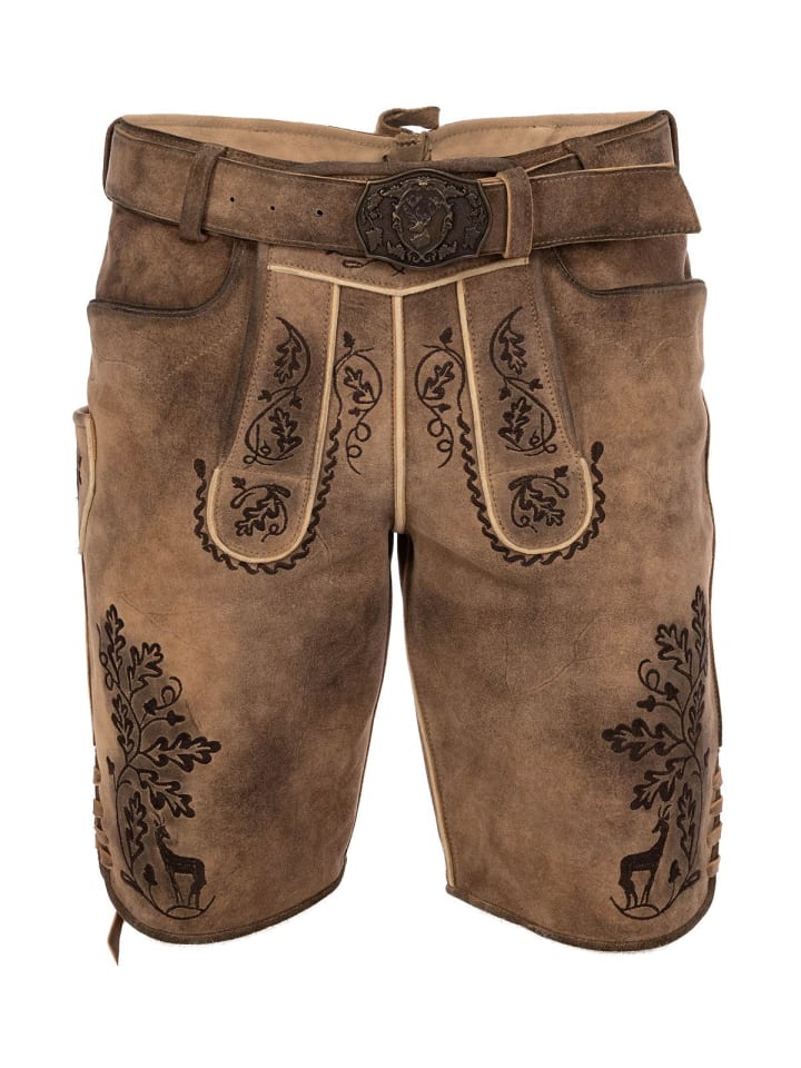 MADDOX Кожаные брюки ALLNERSEE песочного цвета
MADDOX Кожаные брюки ALLNERSEE песочного цвета