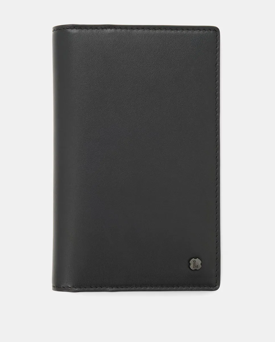 Мужской кошелек из коровьей кожи Lottusse, черный
Мужской кошелек из коровьей кожи Lottusse, черный