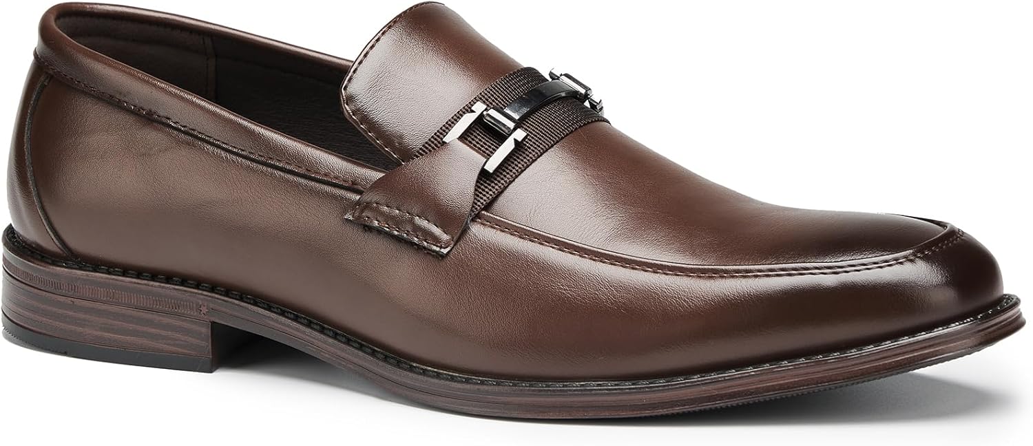 Мужские классические пенни-лоферы, коричневые, офисные туфли с металлической пряжкой, формальная обувь без шнурков Generic
Мужские классические пенни-лоферы, коричневые, офисные туфли с металлической пряжкой, формальная обувь без шнурков Generic