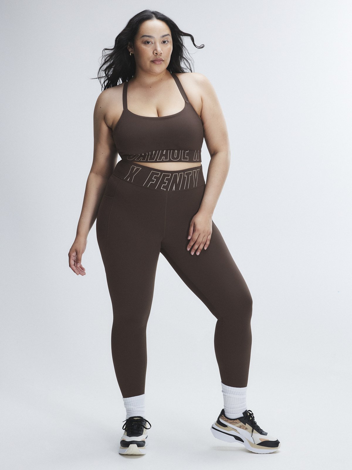 Леггинсы Savage X Fenty Band-It High-Waist Logo, цвет Double Espresso Brown/Buffed Beige
Леггинсы Savage X Fenty Band-It High-Waist Logo, цвет Double Espresso Brown/Buffed Beige