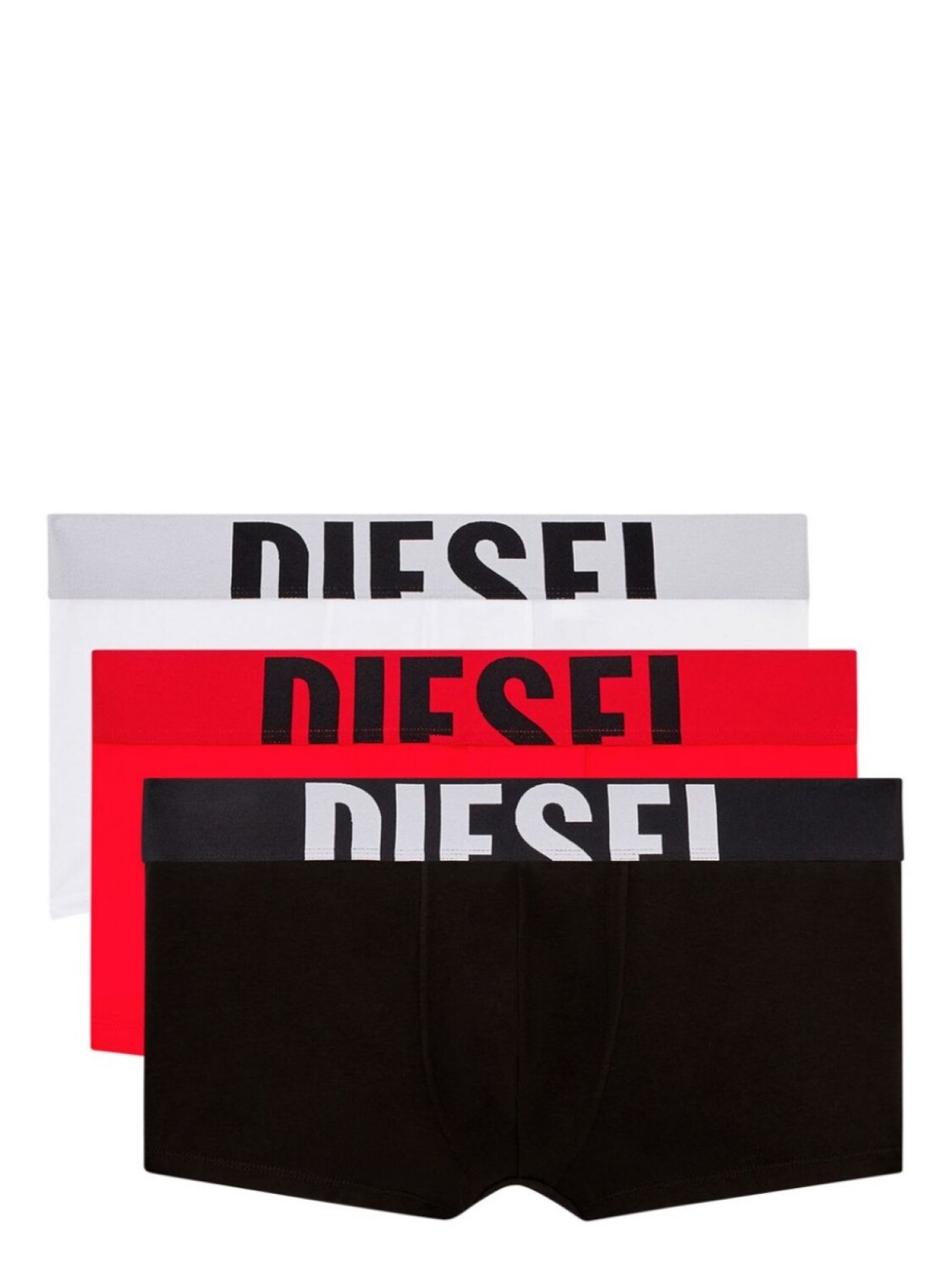 Diesel комплект из трех боксеров с логотипом, красный
Diesel комплект из трех боксеров с логотипом, красный