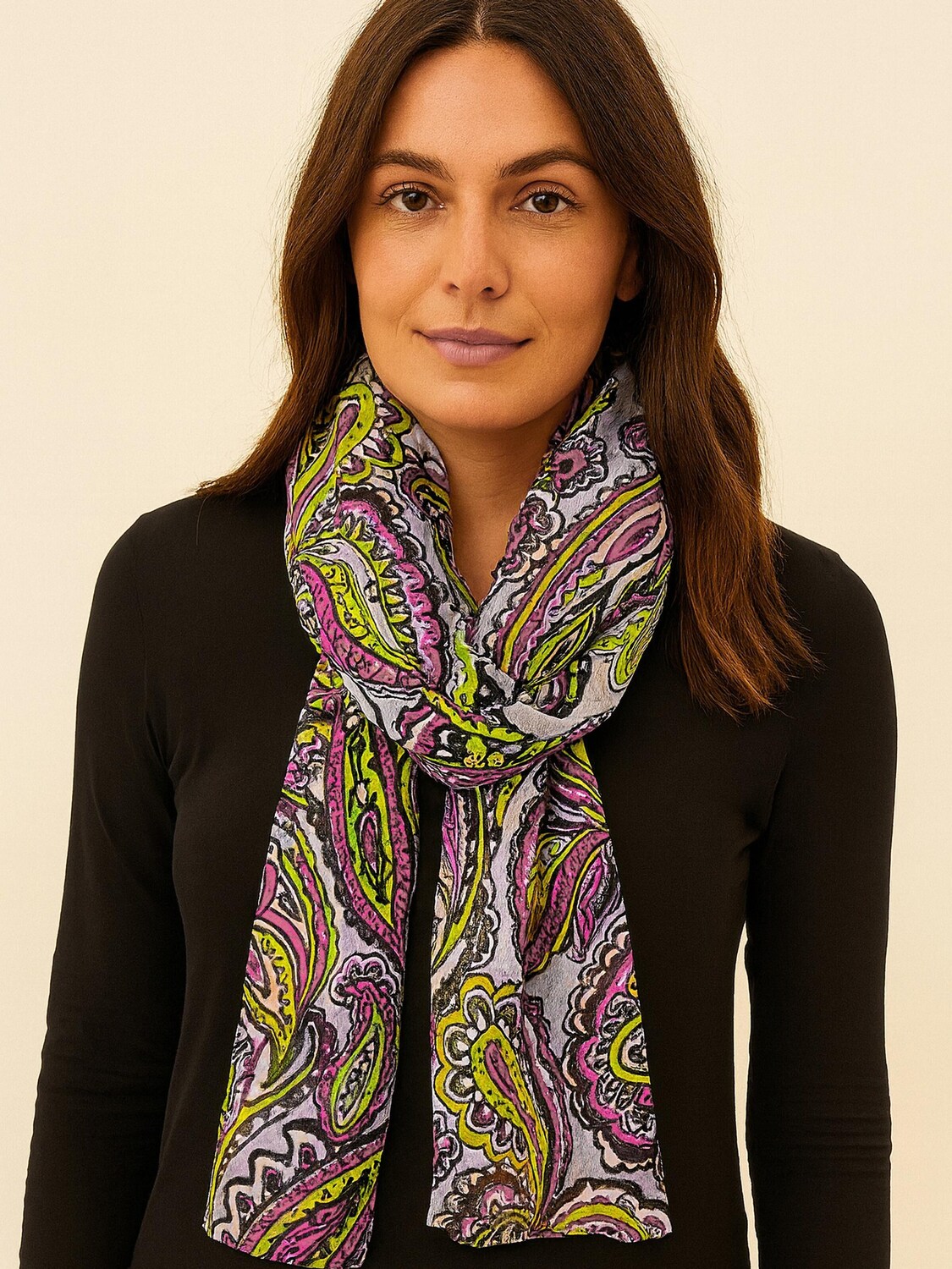 COLLEZIONE ALESSANDRO Шарф 'Grashopper' в белом цвете
COLLEZIONE ALESSANDRO Шарф 'Grashopper' в белом цвете