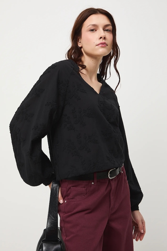 Хлопковая блузка Medicine, черный
Хлопковая блузка Medicine, черный