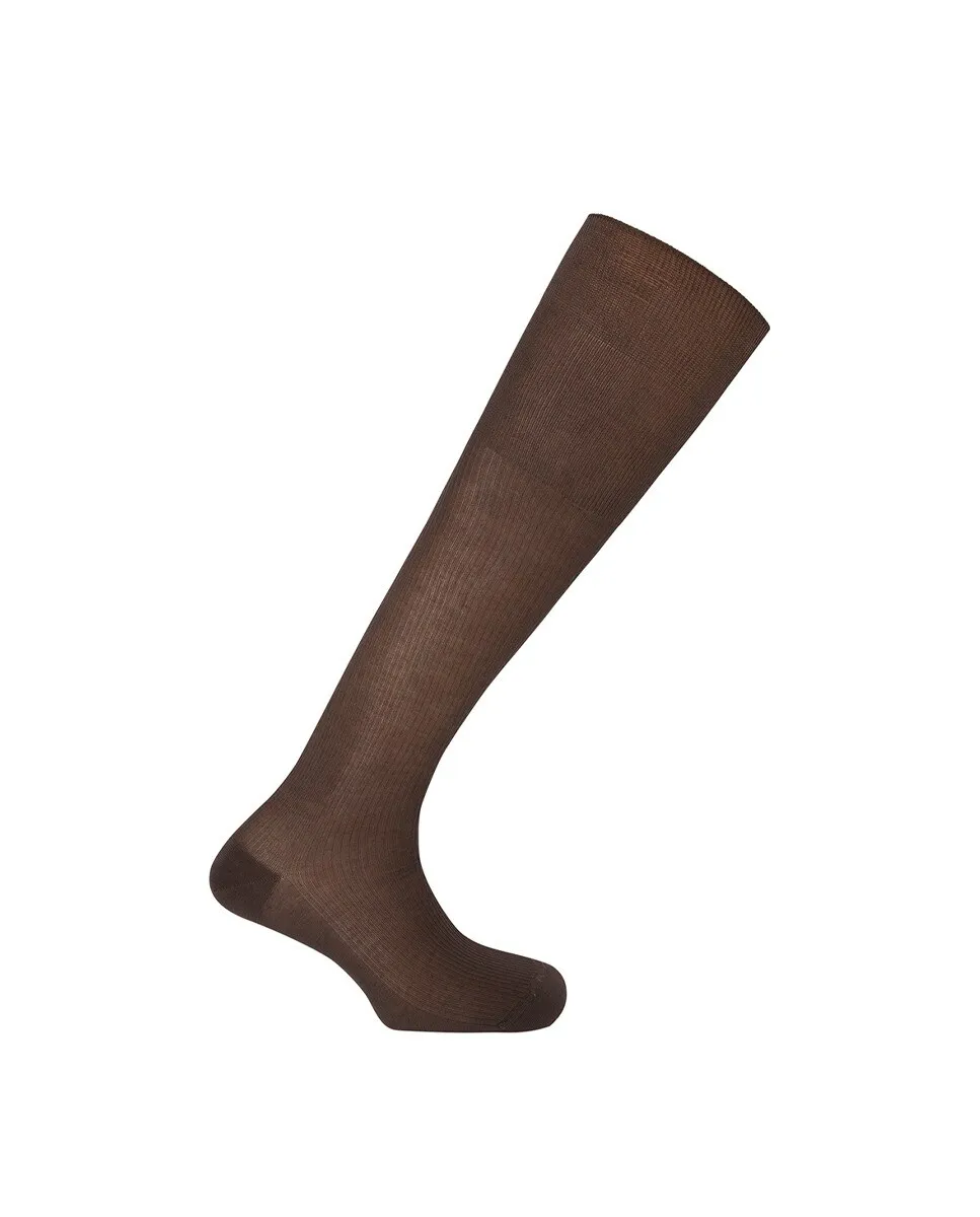 Мужские высокие носки из 100% ребристой шотландской пряжи Сделано в Испании Punto Blanco, коричневый
Мужские высокие носки из 100% ребристой шотландской пряжи Сделано в Испании Punto Blanco, коричневый