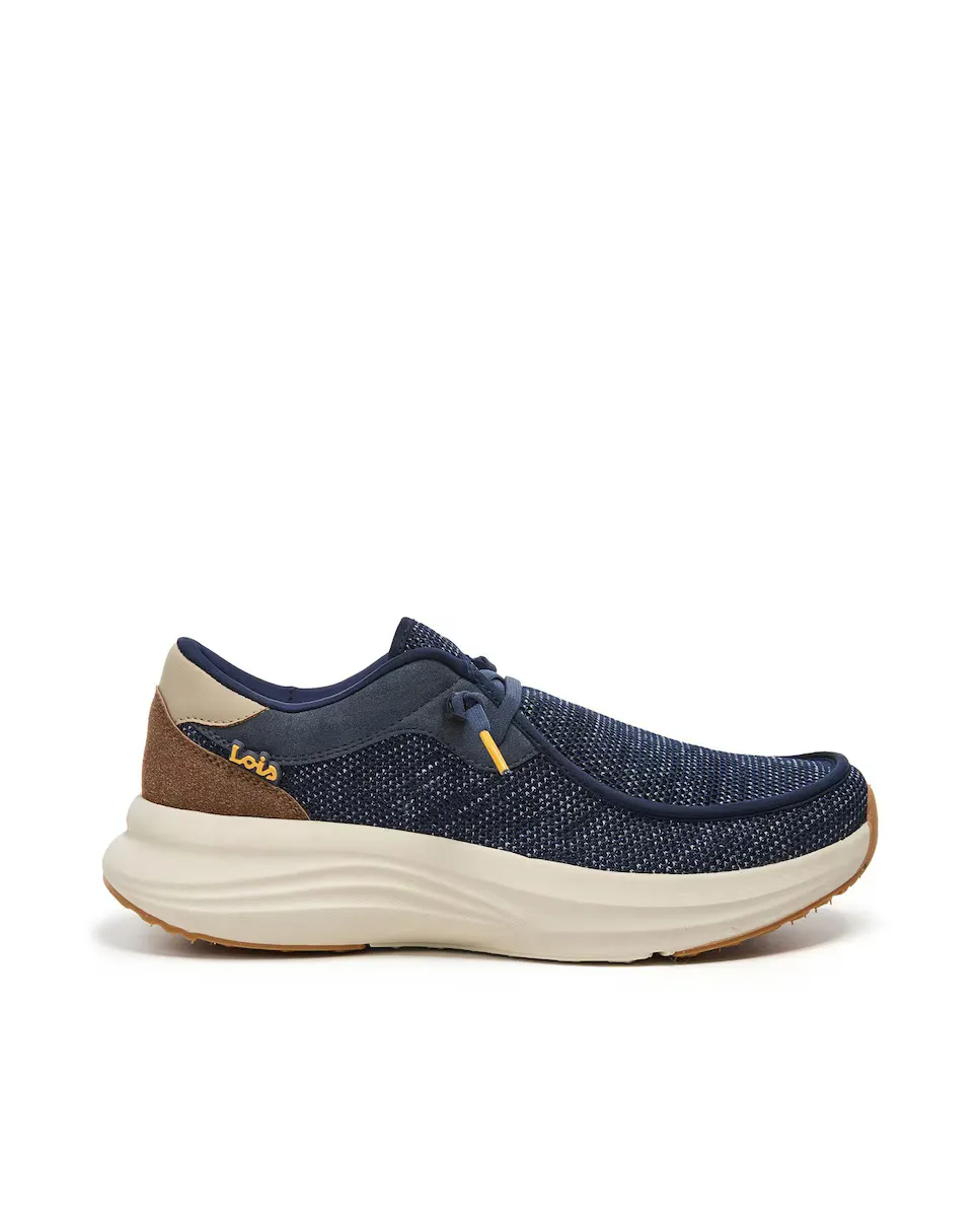 Мужская спортивная обувь с регулируемой эластичной застежкой на шнурке Lois, тёмно-синий
Мужская спортивная обувь с регулируемой эластичной застежкой на шнурке Lois, тёмно-синий