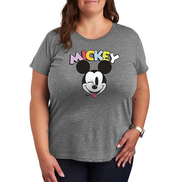 Футболка с принтом "Микки Маус подмигивает" Plus size Disney, Heather Gray
Футболка с принтом "Микки Маус подмигивает" Plus size Disney, Heather Gray