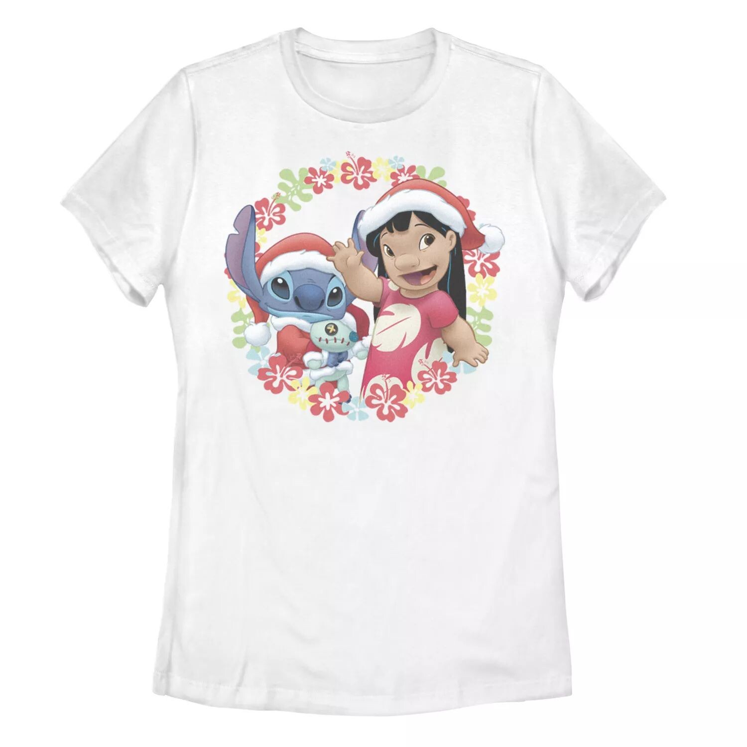 Детская футболка Disney's Lilo & Stitch Christmas Lilo с изображением шляпы Санта-Клауса и портретом Disney
Детская футболка Disney's Lilo & Stitch Christmas Lilo с изображением шляпы Санта-Клауса и портретом Disney