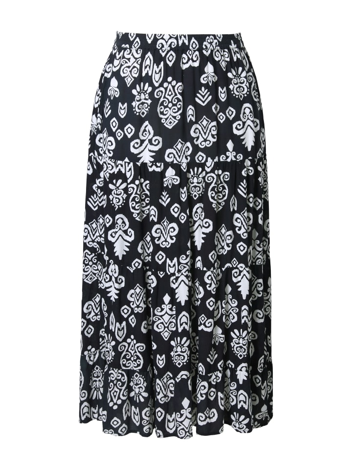 Юбка до колена Ulla Popken, черный
Юбка до колена Ulla Popken, черный